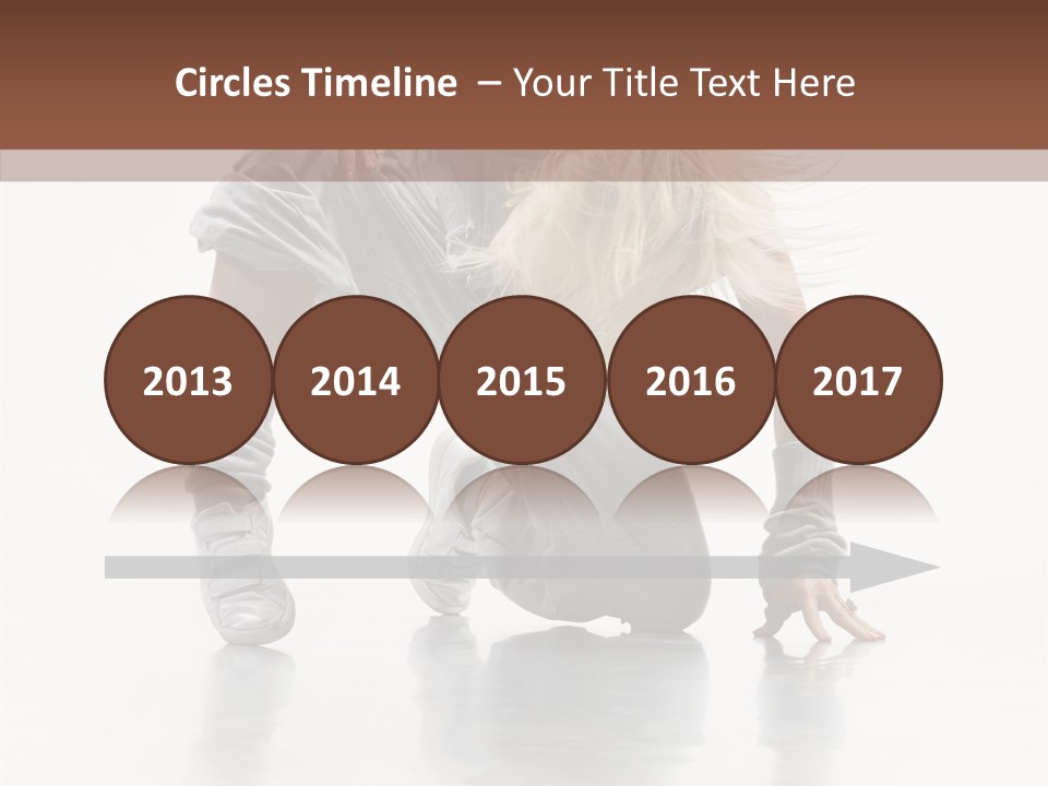 Woman Beautiful Activity PowerPoint Template