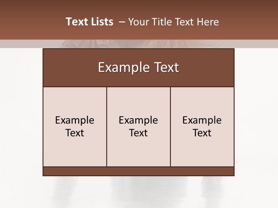 Woman Beautiful Activity PowerPoint Template