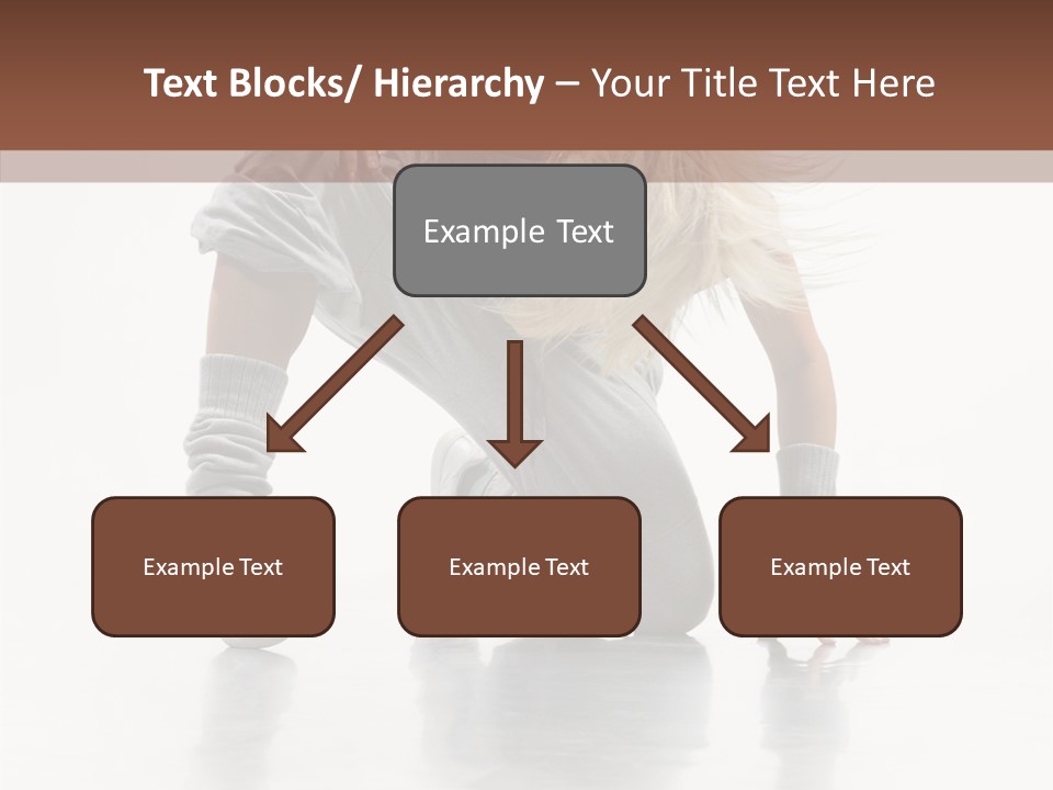 Woman Beautiful Activity PowerPoint Template