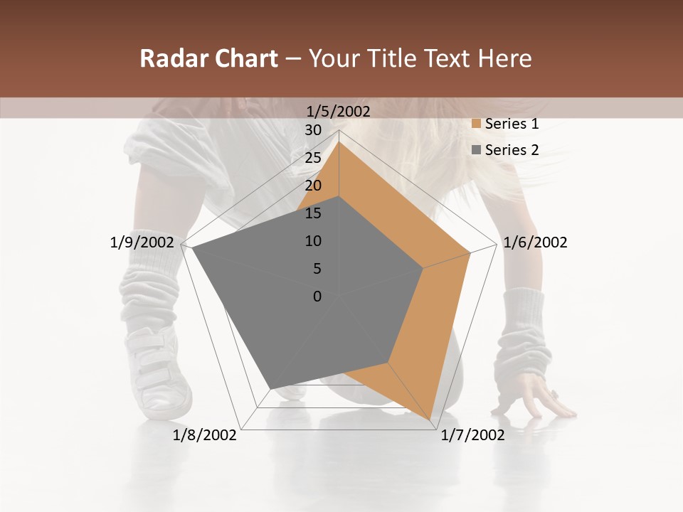 Woman Beautiful Activity PowerPoint Template
