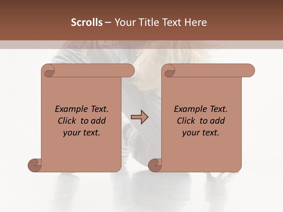 Woman Beautiful Activity PowerPoint Template