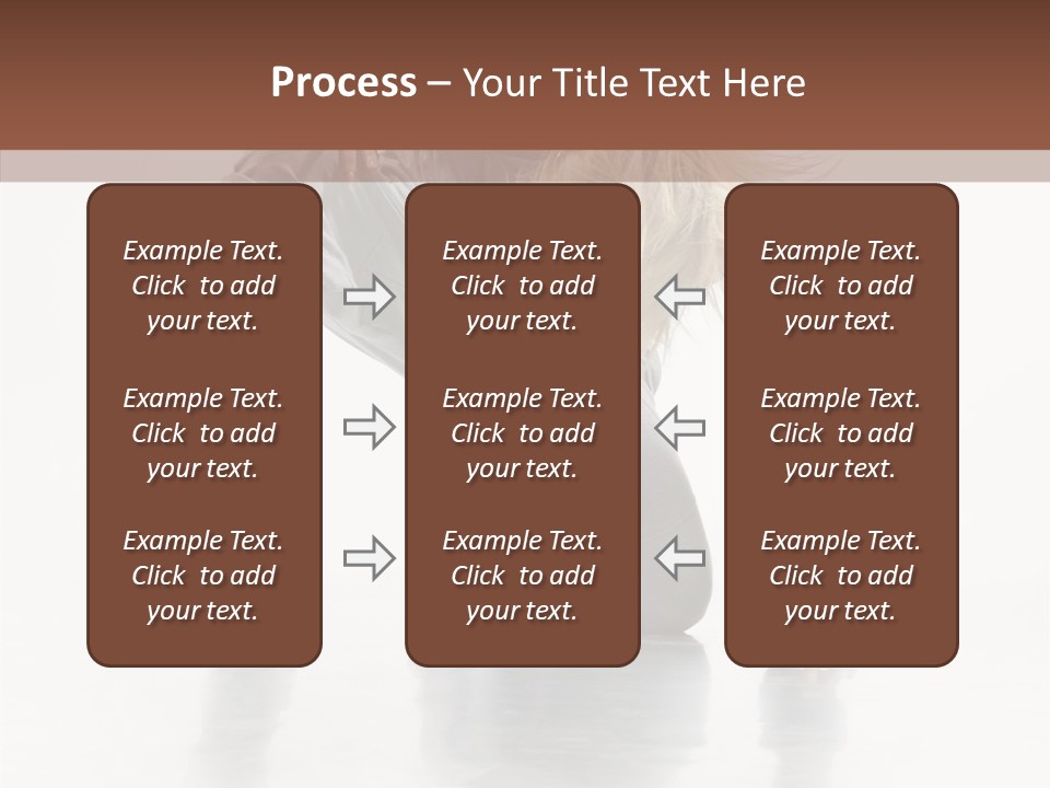 Woman Beautiful Activity PowerPoint Template