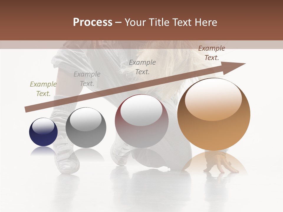 Woman Beautiful Activity PowerPoint Template