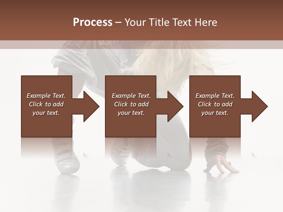 Woman Beautiful Activity PowerPoint Template