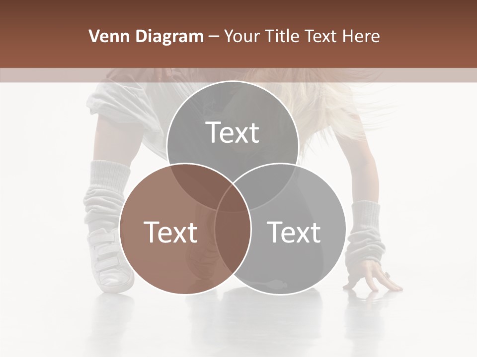 Woman Beautiful Activity PowerPoint Template