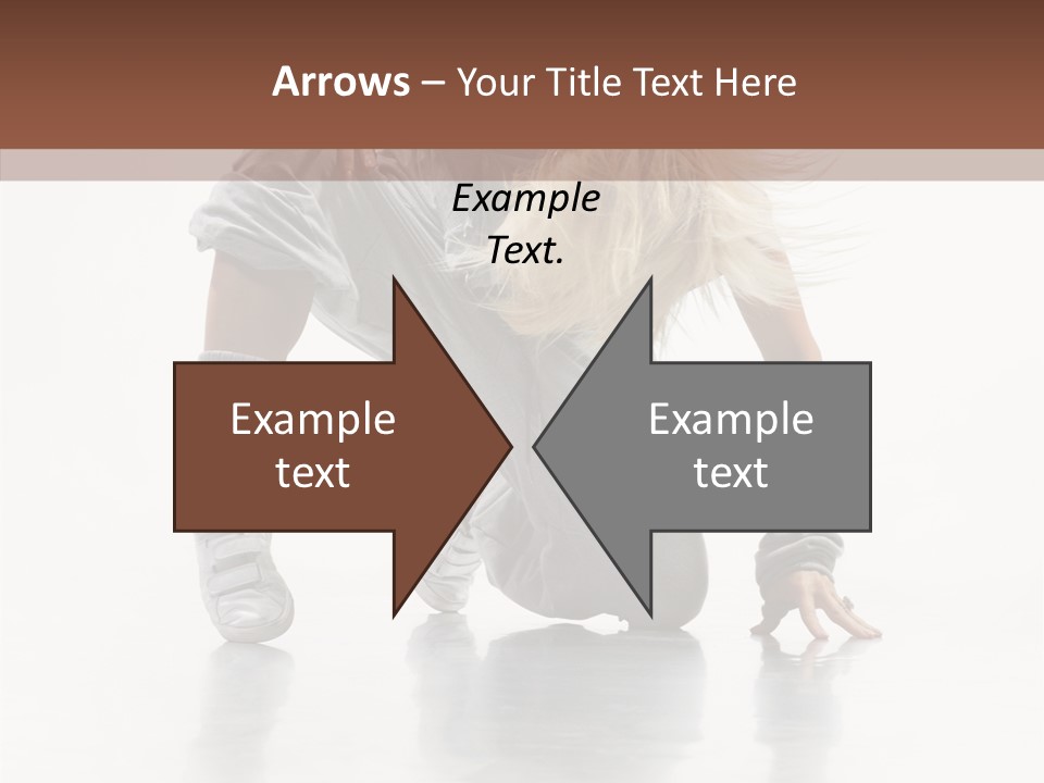 Woman Beautiful Activity PowerPoint Template