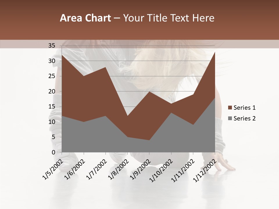 Woman Beautiful Activity PowerPoint Template