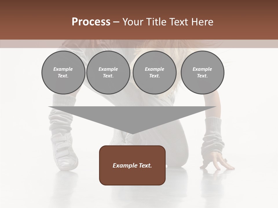 Woman Beautiful Activity PowerPoint Template