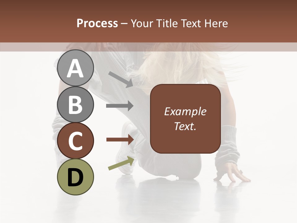 Woman Beautiful Activity PowerPoint Template