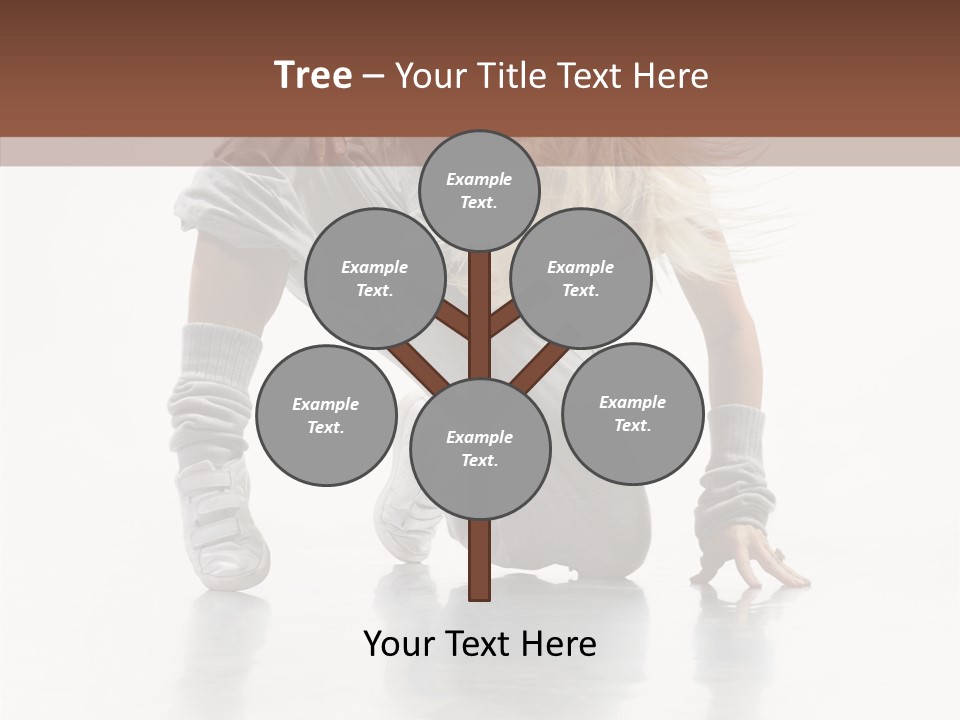 Woman Beautiful Activity PowerPoint Template