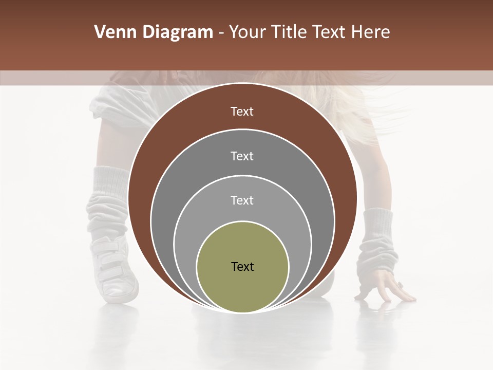 Woman Beautiful Activity PowerPoint Template