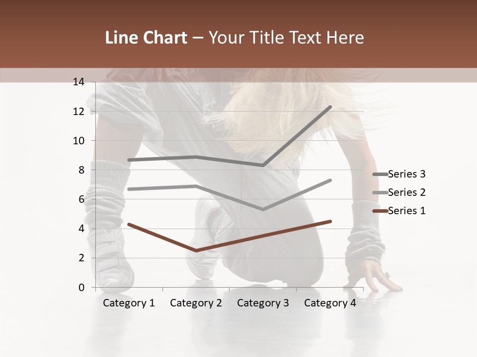Woman Beautiful Activity PowerPoint Template