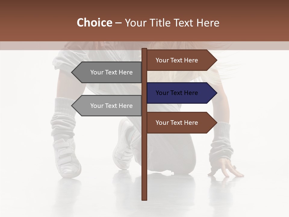 Woman Beautiful Activity PowerPoint Template