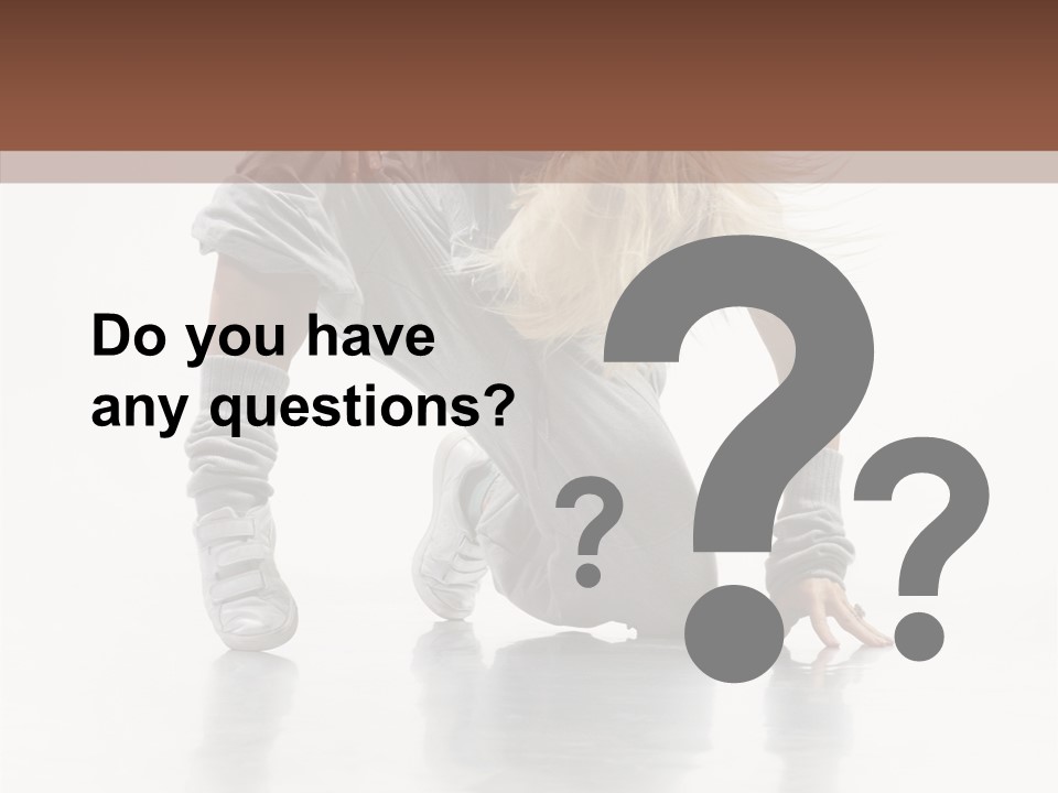 Woman Beautiful Activity PowerPoint Template