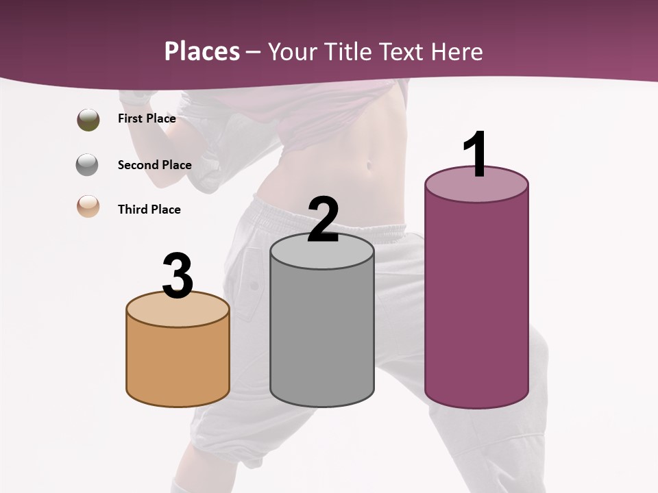 Action Breakdance Performer PowerPoint Template