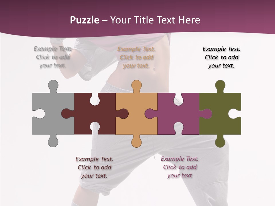 Action Breakdance Performer PowerPoint Template