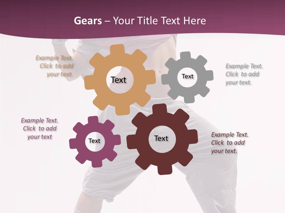 Action Breakdance Performer PowerPoint Template