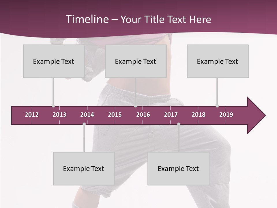 Action Breakdance Performer PowerPoint Template