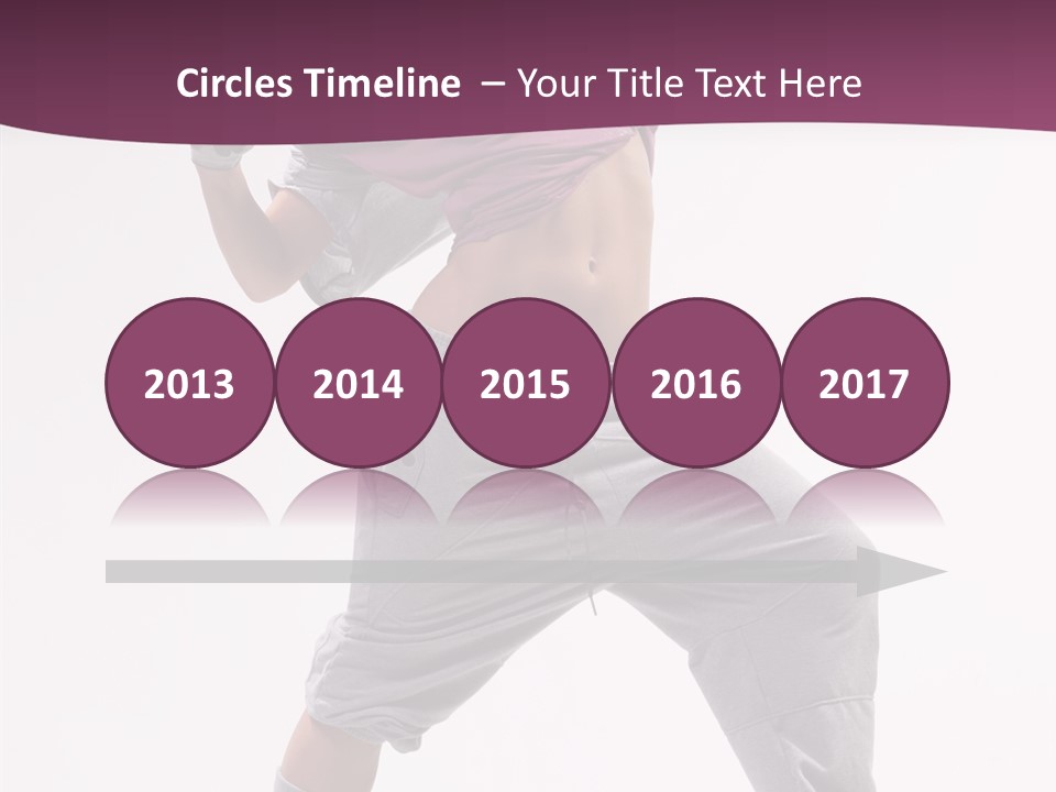 Action Breakdance Performer PowerPoint Template