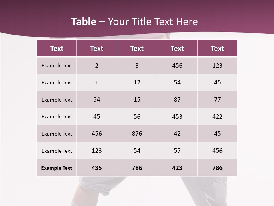 Action Breakdance Performer PowerPoint Template