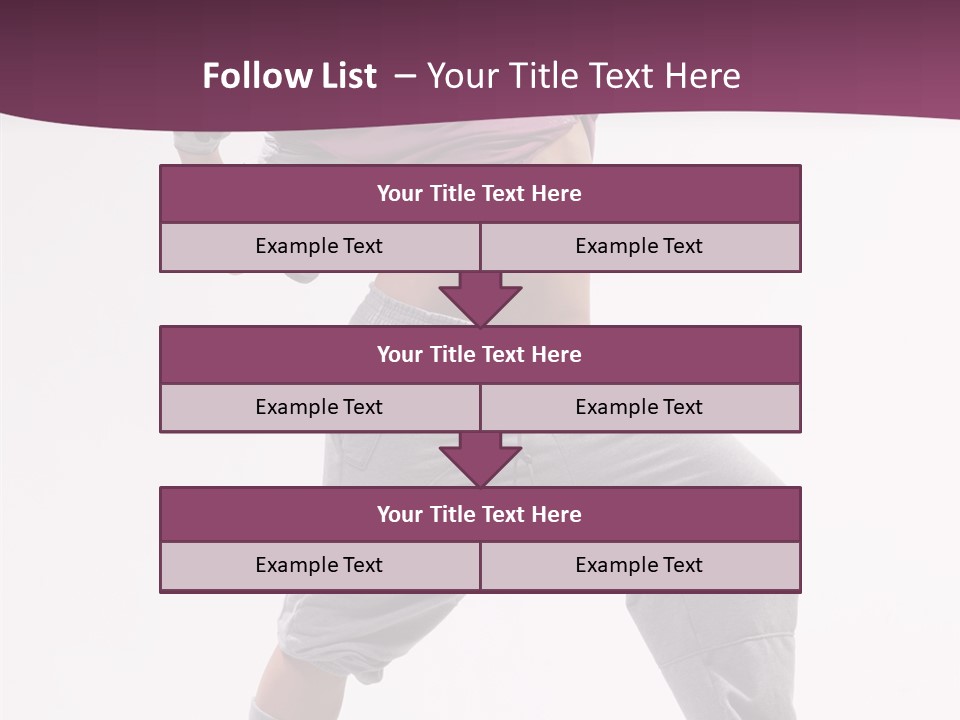 Action Breakdance Performer PowerPoint Template