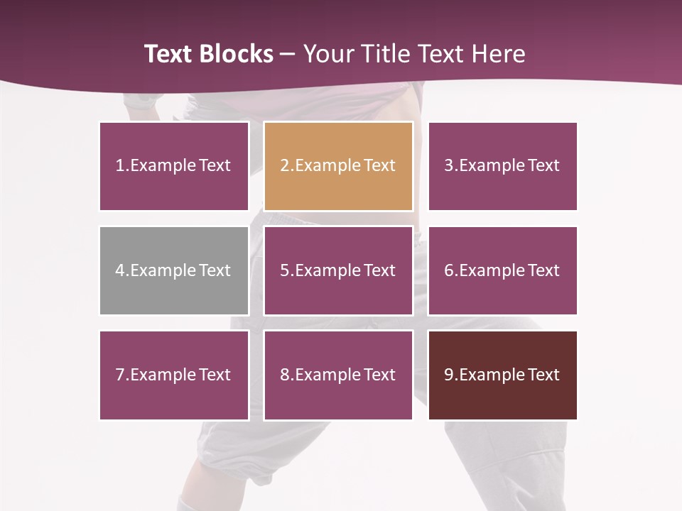 Action Breakdance Performer PowerPoint Template