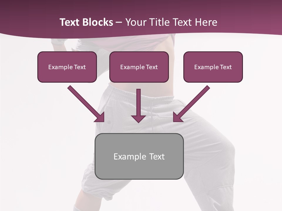 Action Breakdance Performer PowerPoint Template