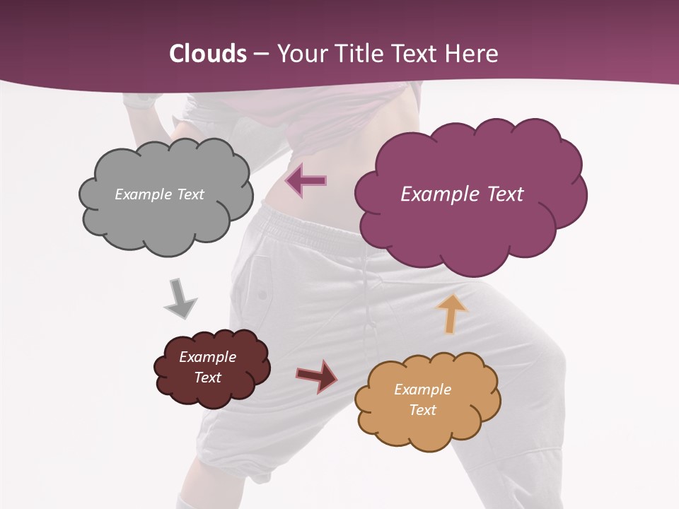 Action Breakdance Performer PowerPoint Template