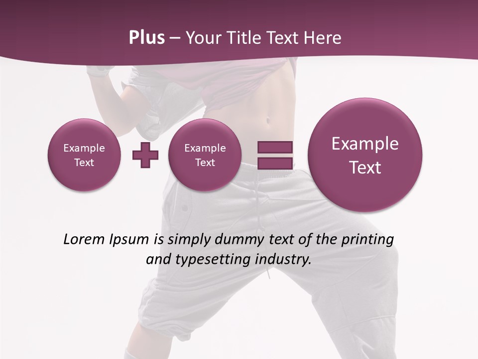 Action Breakdance Performer PowerPoint Template