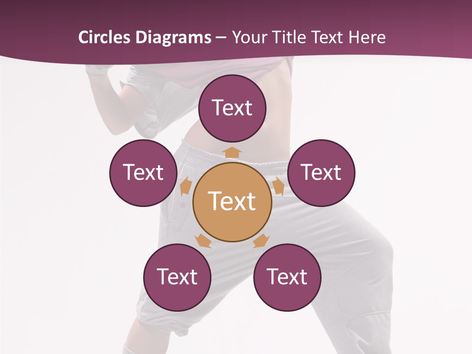 Action Breakdance Performer PowerPoint Template