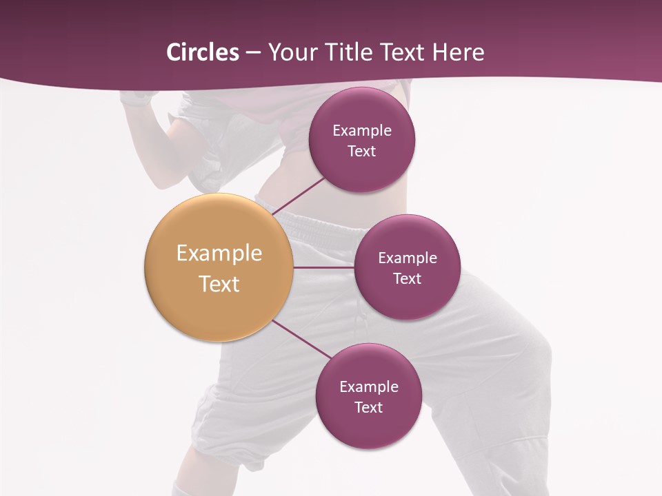 Action Breakdance Performer PowerPoint Template