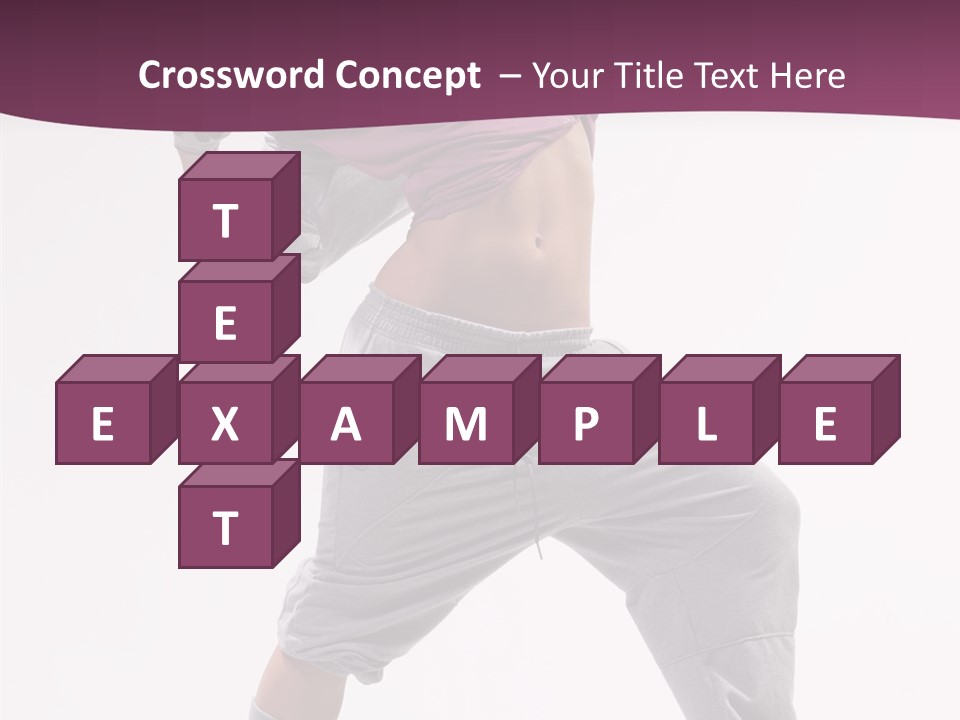 Action Breakdance Performer PowerPoint Template