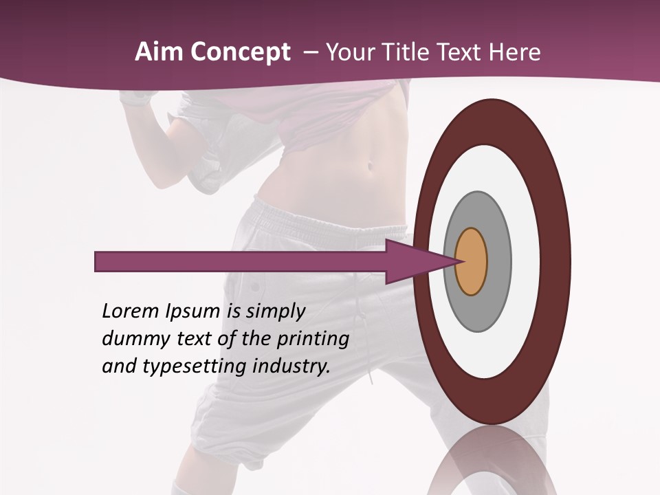 Action Breakdance Performer PowerPoint Template