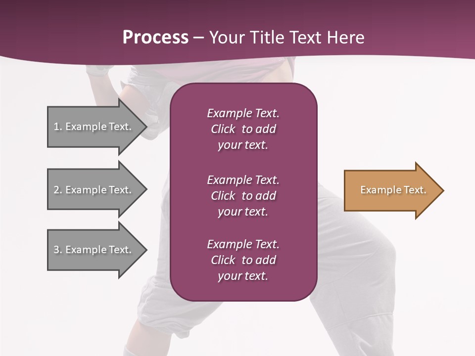 Action Breakdance Performer PowerPoint Template