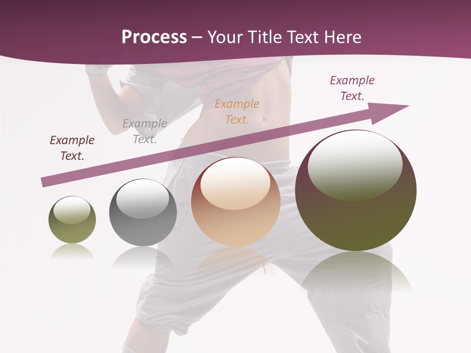 Action Breakdance Performer PowerPoint Template