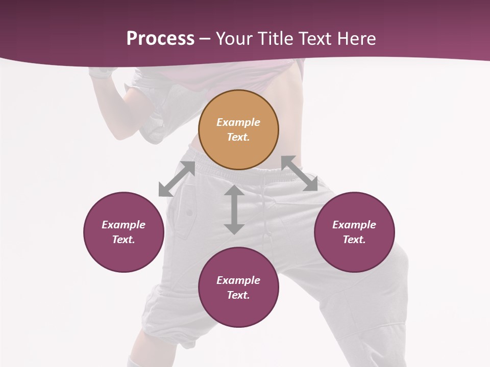 Action Breakdance Performer PowerPoint Template