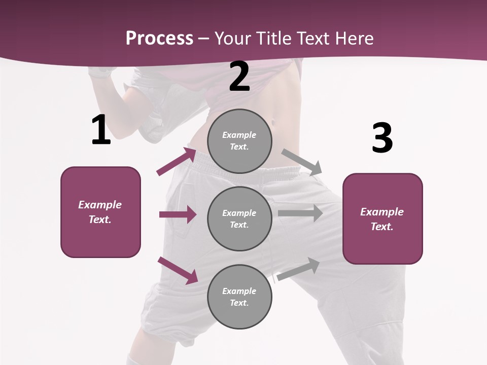 Action Breakdance Performer PowerPoint Template