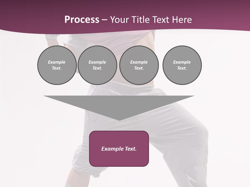 Action Breakdance Performer PowerPoint Template