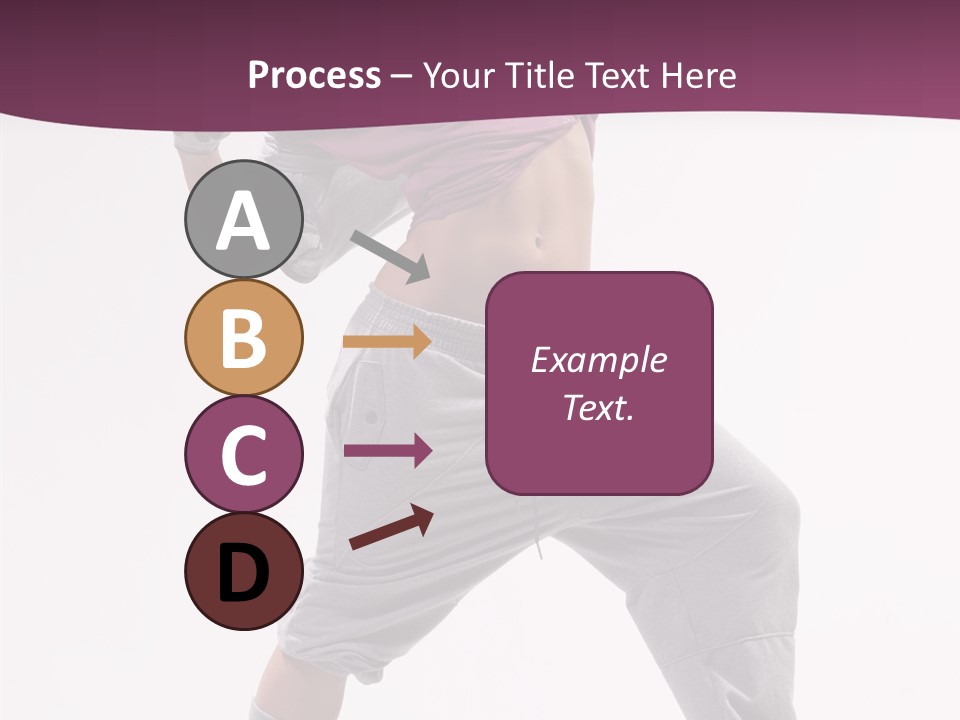 Action Breakdance Performer PowerPoint Template