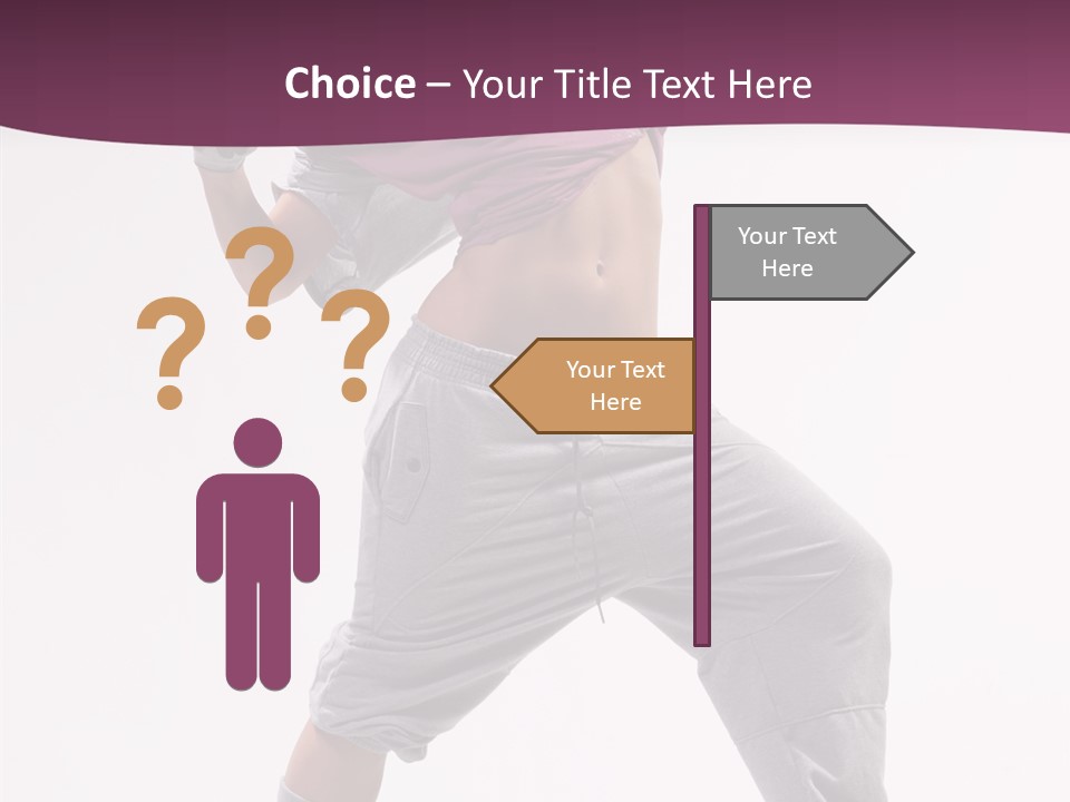 Action Breakdance Performer PowerPoint Template