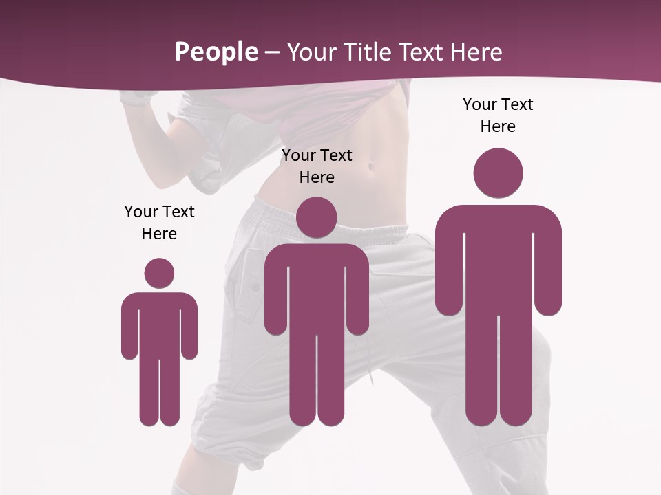 Action Breakdance Performer PowerPoint Template