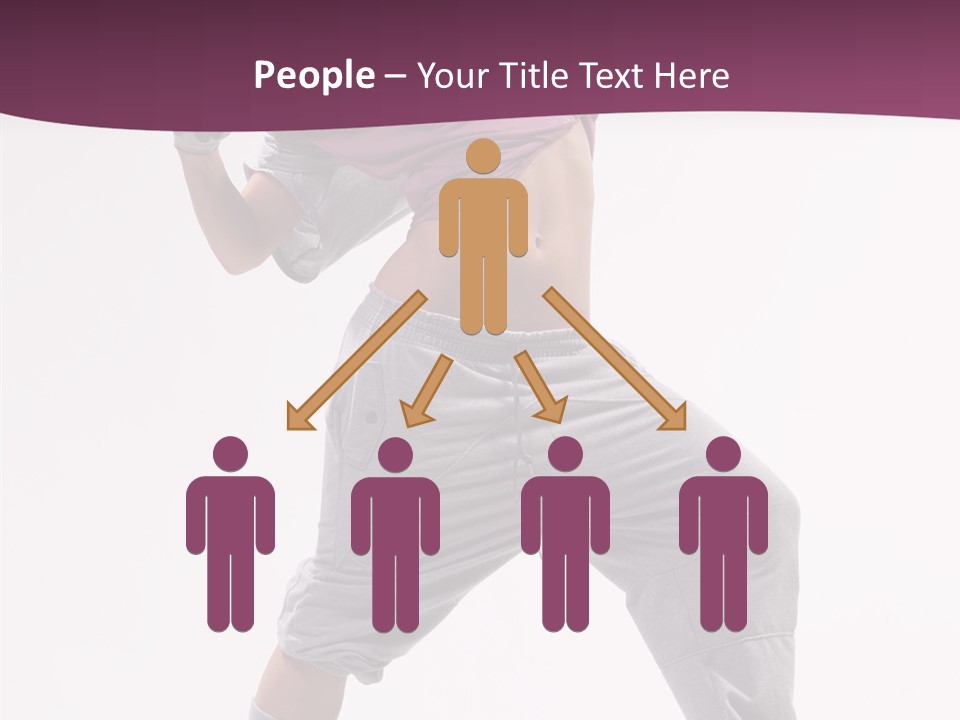 Action Breakdance Performer PowerPoint Template