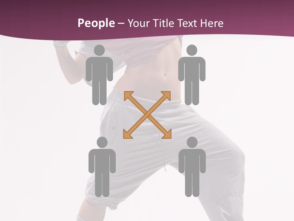 Action Breakdance Performer PowerPoint Template