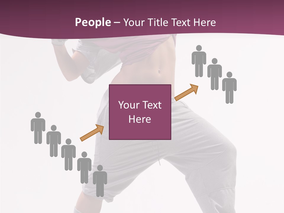 Action Breakdance Performer PowerPoint Template