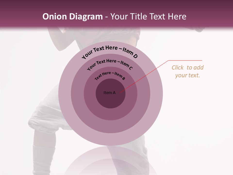 Elegance Aerobics Pose PowerPoint Template