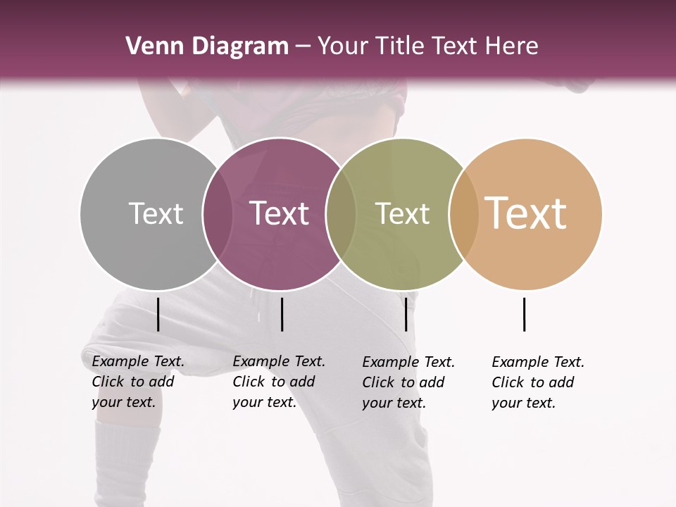 Elegance Aerobics Pose PowerPoint Template