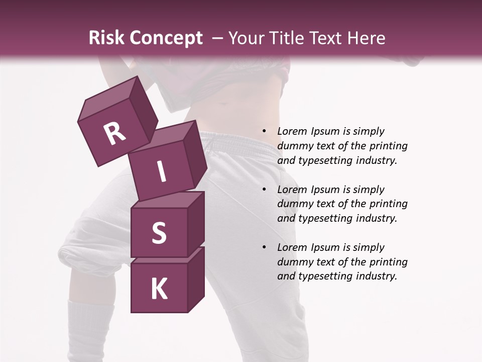 Elegance Aerobics Pose PowerPoint Template