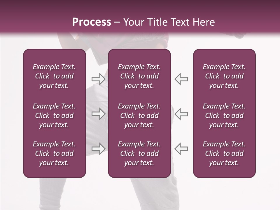 Elegance Aerobics Pose PowerPoint Template
