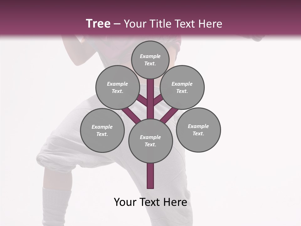 Elegance Aerobics Pose PowerPoint Template