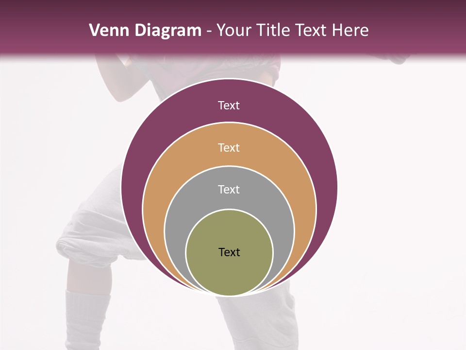 Elegance Aerobics Pose PowerPoint Template